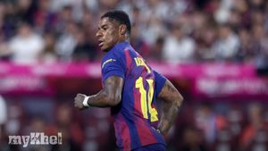 Barcelona Secures 5-0 Victory Over Daegu As Rashford Scores First Goal
