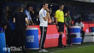 Argentina Scaloni Not Worried After Nervy Display Against Mauritania