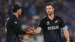 India vs New Zealand Final Live: James Neesham Three-Wicket Over Turns the Match