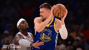Porzingis Healthy Hopes For Warriors As He Aims For A Strong Finish To The NBA Season