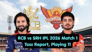 RCB vs SRH Toss Report, Playing 11: IPL 2026 Match 1 in Bengaluru; Toss Result, Lineups