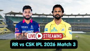 RR vs CSK Live Streaming, IPL 2026 Match 3: Where to Watch Rajasthan Royals vs Chennai Super Kings Today IPL Match?