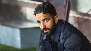 Ruben Amorim to replace Pep Guardiola at Man City? Picture Goes Viral as Former Man United Manager seen...