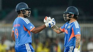India Become First Team to Score 250+ Thrice in a T20 World Cup Edition, Extend Lead at the Top