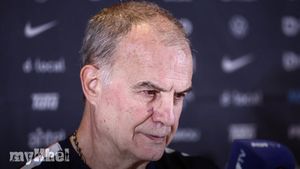 Uruguay Coach Bielsa Relishes England Test At Wembley Ahead Of World Cup