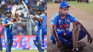 സഞ്ജുവിന്റെ തേരോട്ടം, ഒറ്റയടിക്ക് കയറിയത് 18 സ്ഥാനം!! ഇഷാനും നേട്ടം, കൂപ്പുകുത്തി സൂര്യ