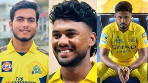 ഉര്‍വില്‍, കാര്‍ത്തിക്, പ്രശാന്ത്!! ചെന്നൈയില്‍ അടിയുടെ മേളം, സഞ്ജു മിസ്സാക്കി; സ്‌കോറുകളിങ്ങനെ