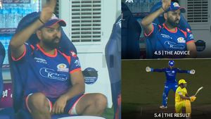 హిట్ మ్యాన్ మాయాజాలం: ఒక్క సైగ కొట్టిండు, వికెట్ ఎగిరింది!