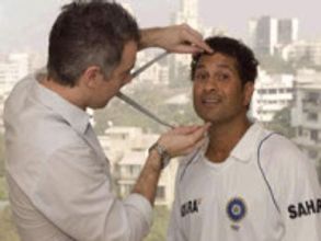 Sachin Tendulkar at Madame Tussauds
