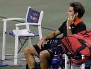 US Open: Federer fined for swearing at umpire