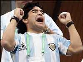 Argentinians vote against Maradonna