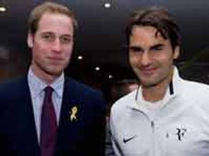 Federer welcomes Prince Williams to tennis world