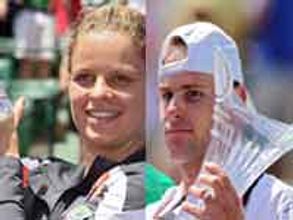 Roddick, Clijsters win at Sony Ericsson Open