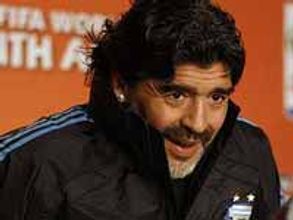 Don't let the fans down: Maradona tells his boys