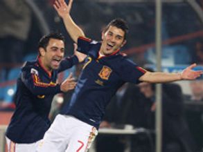 Spain joins Germany in the Semi-finals