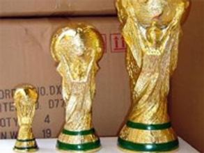 Seven Replica WC trophies stolen