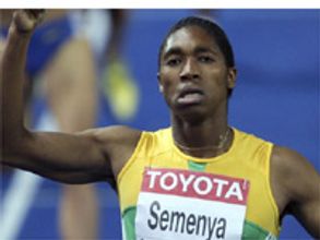 Semenya wins in her return race