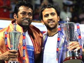 Paes, Tipsarevic win doubles crown in Chennai Open