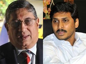 Jagan smiles in jail while CBI grills BCCI chief Srinivasan
