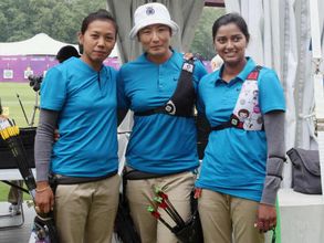Indian women's archery team loses to Denmark by 1 point