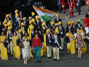 Mystery woman with Olympic contingent revealed