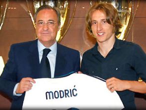 Luka Modric signs five-year contract with Real Madrid