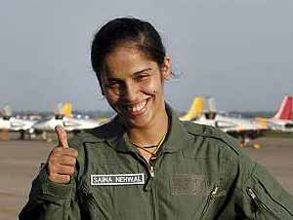 Neither Sachin nor Dhoni but Saina Nehwal flies IAF Jet