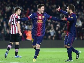 Lionel Messi's incredible record in 2012