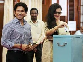 After Sachin Tendulkar,now Rekha granted leave in Parliament