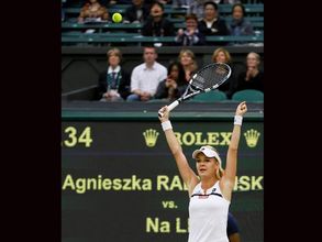 Pics: Lisicki, Radwanska advance to semifinals