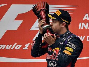 Sebastian Vettel 4th time world champion post Grand Prix win (in pics)