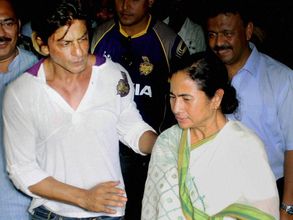 Mamata congratulates KKR, SRK, Saha