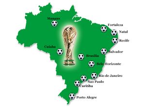Guide to FIFA World Cup 2014 cities and stadiums