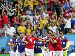 Fifa World Cup: Switzerland beat Ecuador with dramatic last minute goal