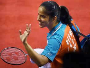 Saina Nehwal wins, Sindhu ousted from Indonesia Open