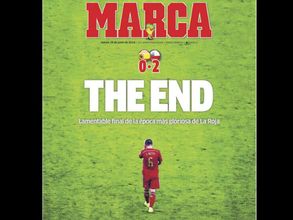 'The End' - Media's reaction to Spain's shock exit from World Cup 2014