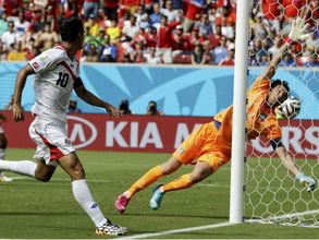WC 2014: Costa Rica's dream run continues, England crash out