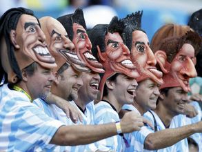 When did Argentina last beat a major team in World Cup?