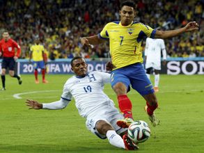WC 2014: Valencia's double helps Ecuador beat Honduras 2-1