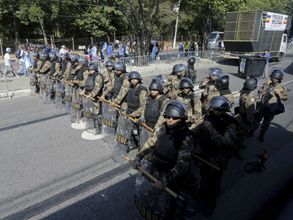 Protests at WC stadiums: Fifa steps up security
