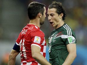 World Cup 2014: Mexico beat 10-men Croatia 3-1, to meet Holland next