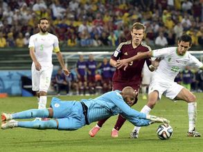 WC: Algeria make maiden 2nd round entry after drawing Russia 1-1