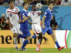 World Cup 2014: Costa Rica win penalties to make first-ever Q/F