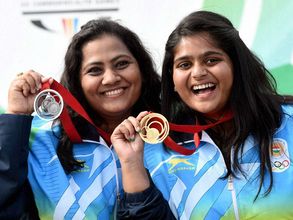 Indian shooters rule the ranges with double gold, three silvers