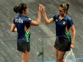 Dipika, Joshana create history with squash gold medal