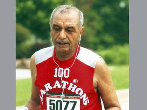 Delhi marathoner Ashis Roy, 82, takes his tally to 138