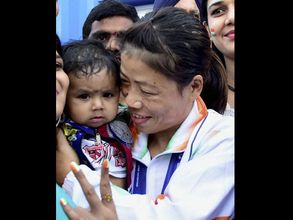 Grand reception awaits Mary Kom in Manipur