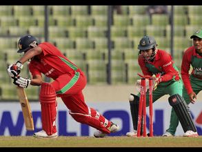 Taijul makes history with hat-trick on debut as Bangladesh win series 5-0
