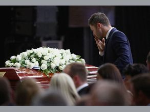 PHOTOS: Phil Hughes' final journey in Macksville