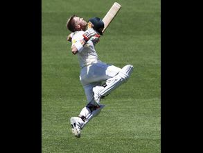 David Warner hits ton as Australia punish India at SCG